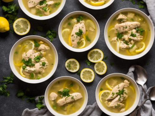 Greek Lemon Chicken Soup