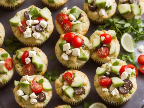 Greek Salad Muffins