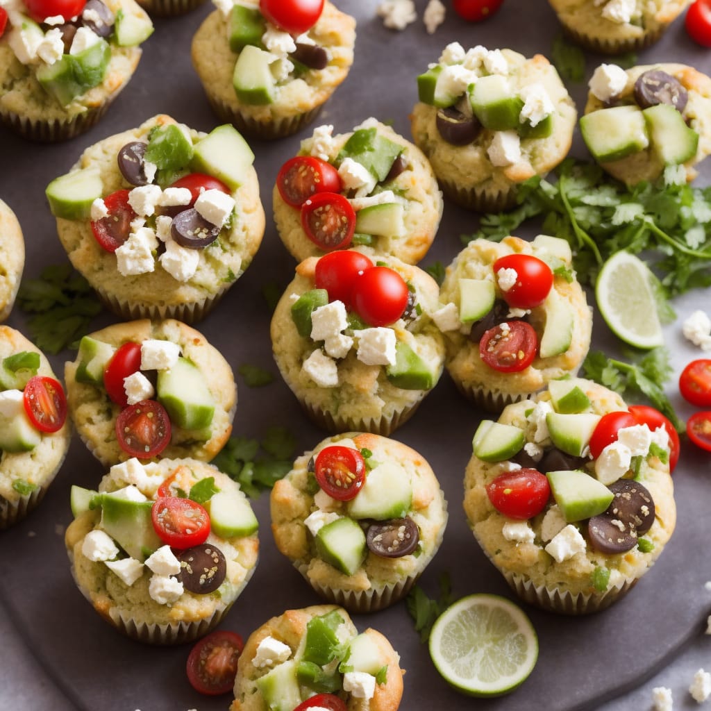 Greek Salad Muffins