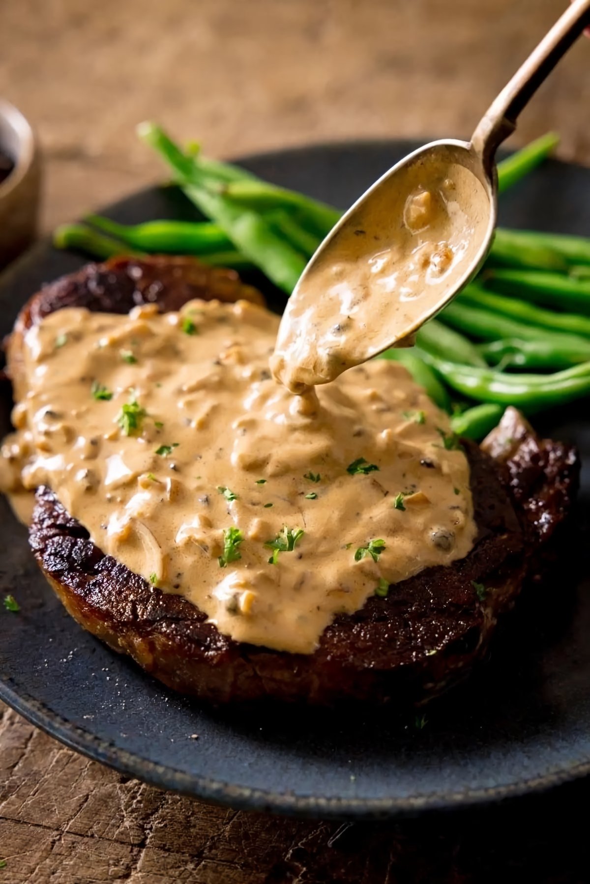 Green Peppercorn Sauce Recipe