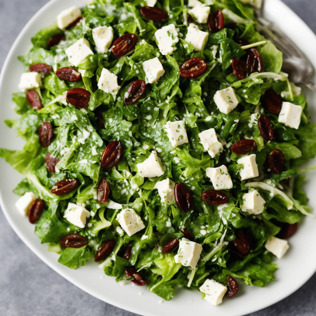 Green Salad with Buttermilk Dressing