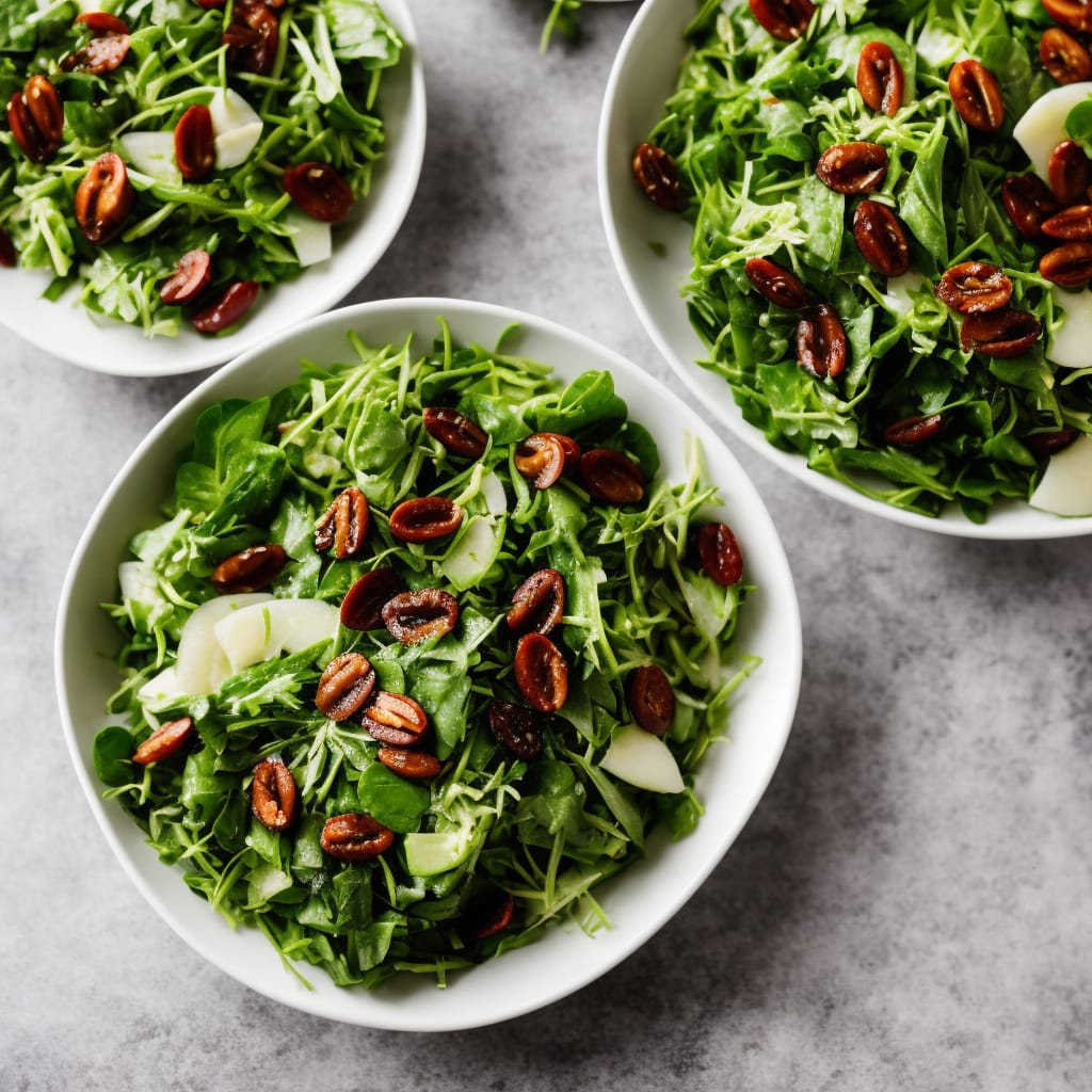 Green Salad with Olive Dressing