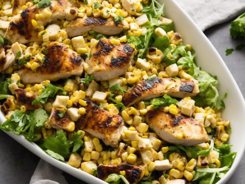 Griddled Chicken & Corn on the Cob Salad
