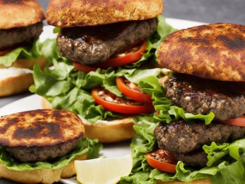 Grilled Bison Burgers