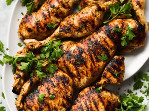 Grilled Chicken and Herbs