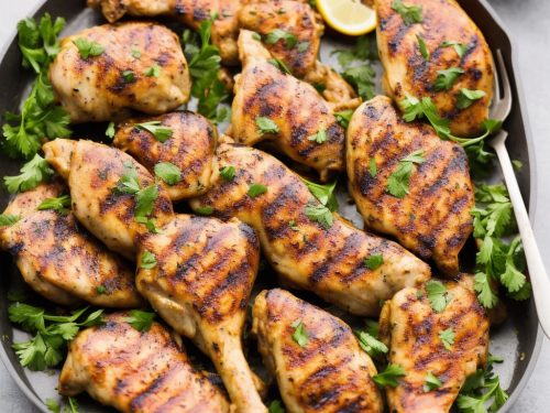Grilled Chicken with Herbs