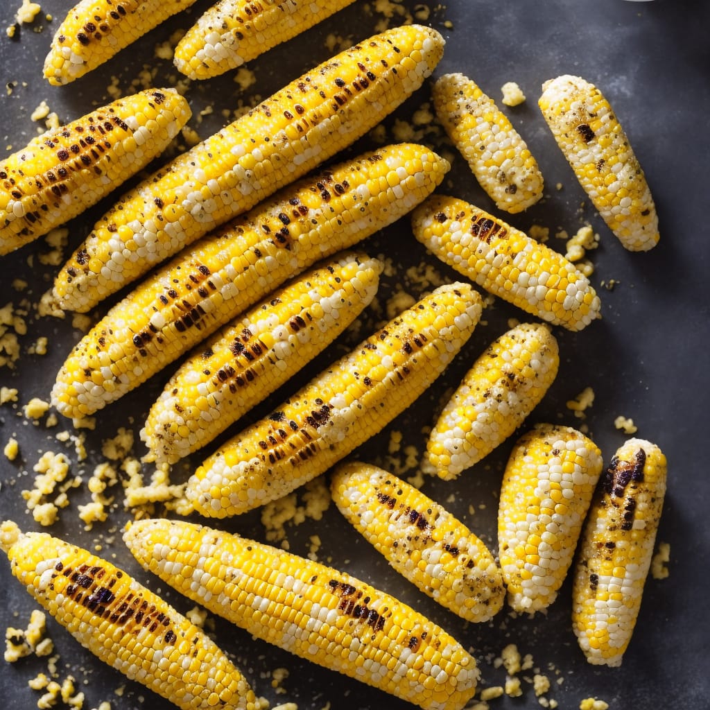 Grilled Corn with Jerk Butter