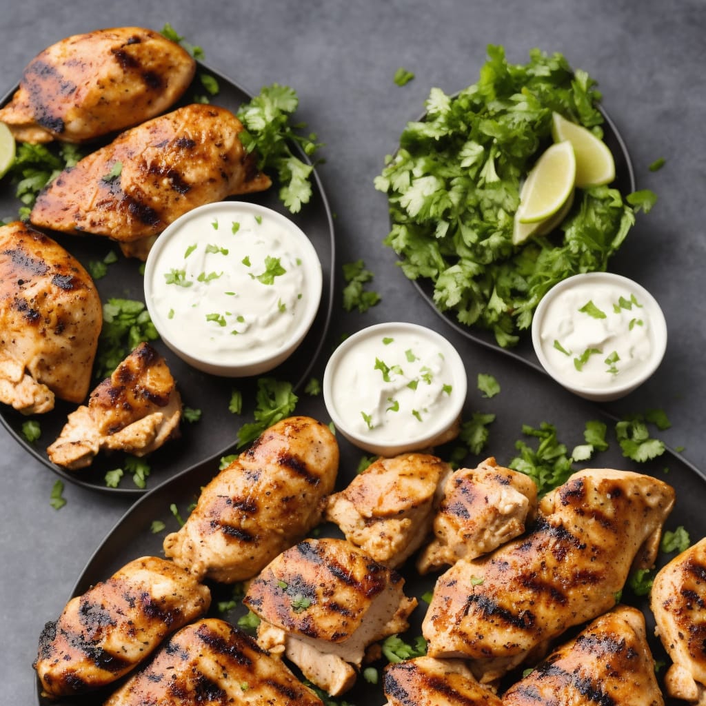 Grilled Greek Yogurt-Marinated Chicken Recipe