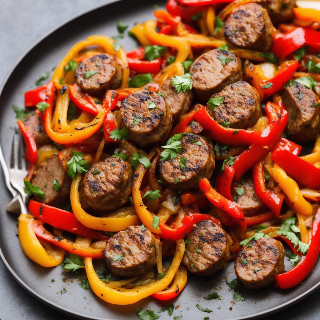 Grilled Italian Sausage with Peppers and Onions Recipe