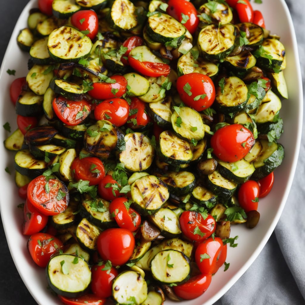 Grilled & Marinated Summer Vegetables