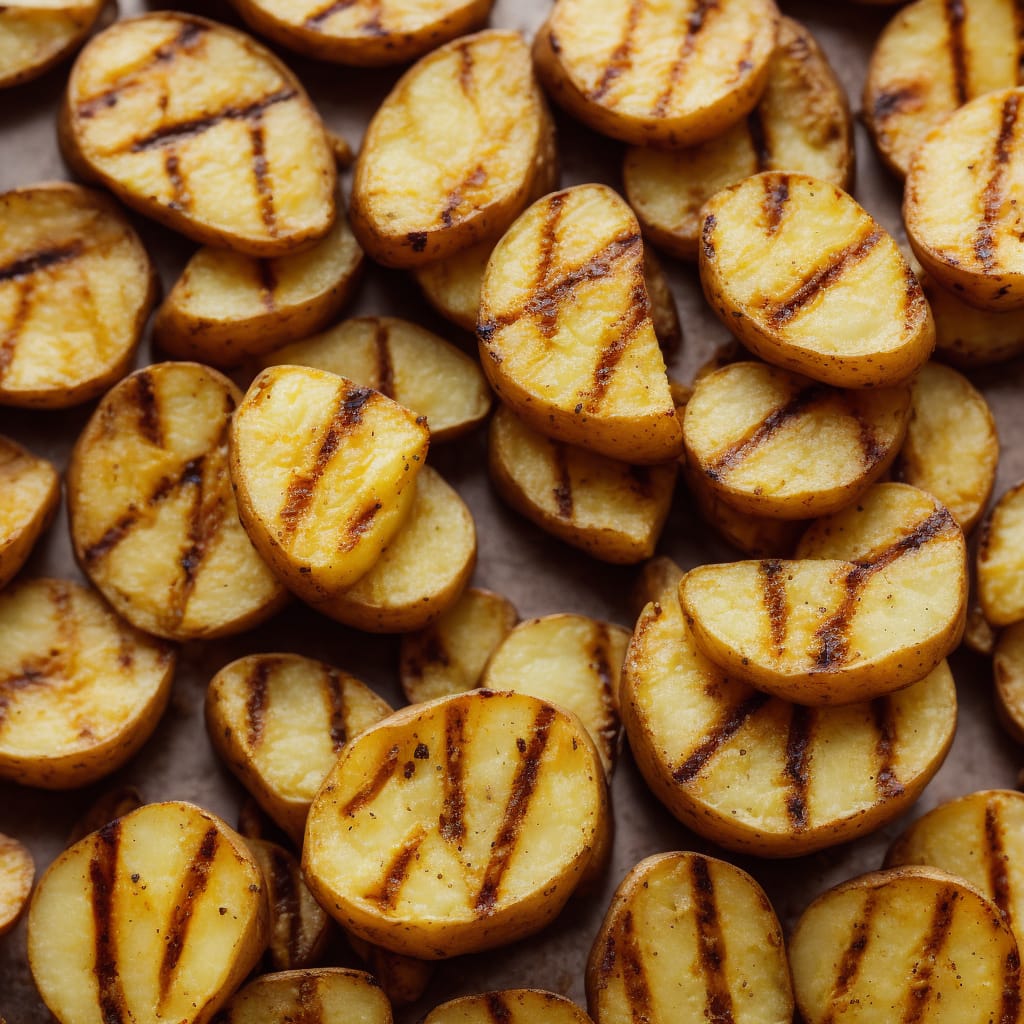 Grilled Potato Slices