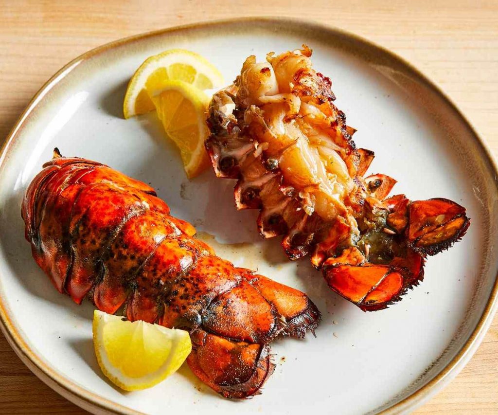 Grilled Rock Lobster Tails