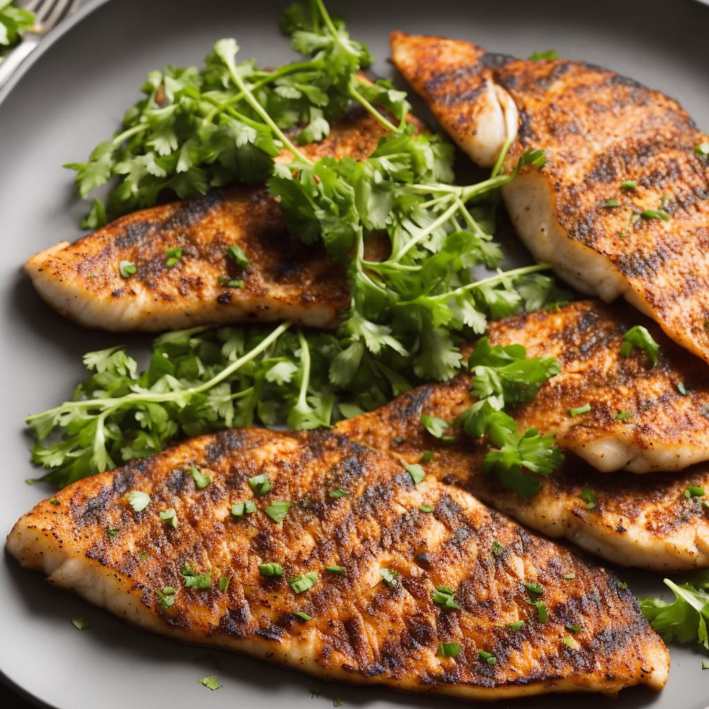 Grilled Tilapia with Smoked Paprika