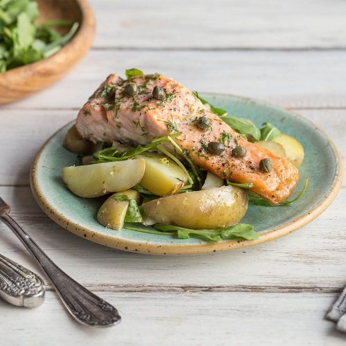 Grilled Trout with Dill & Mustard Sauce Recipe