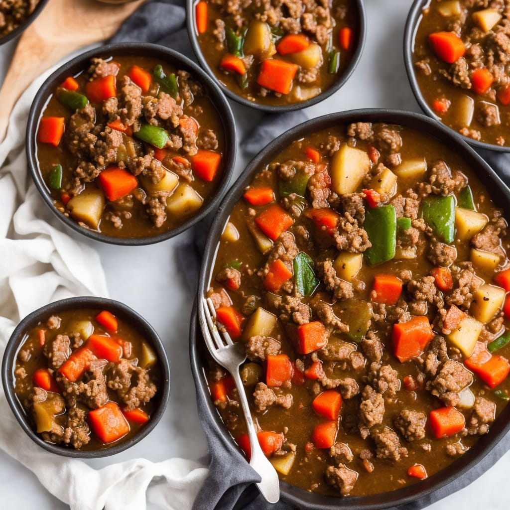 Ground Beef and Vegetable Stew Recipe