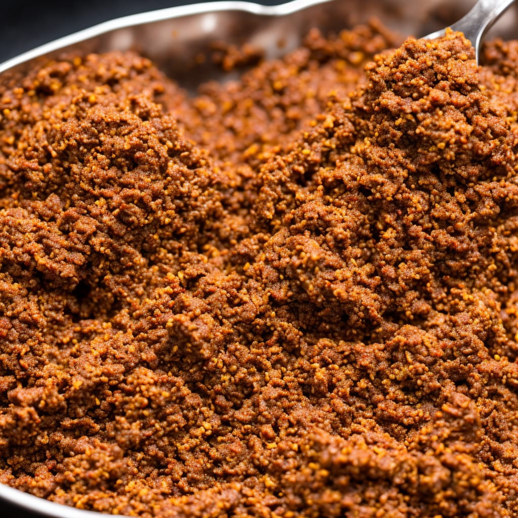 Ground Beef with Homemade Taco Seasoning Mix Recipe