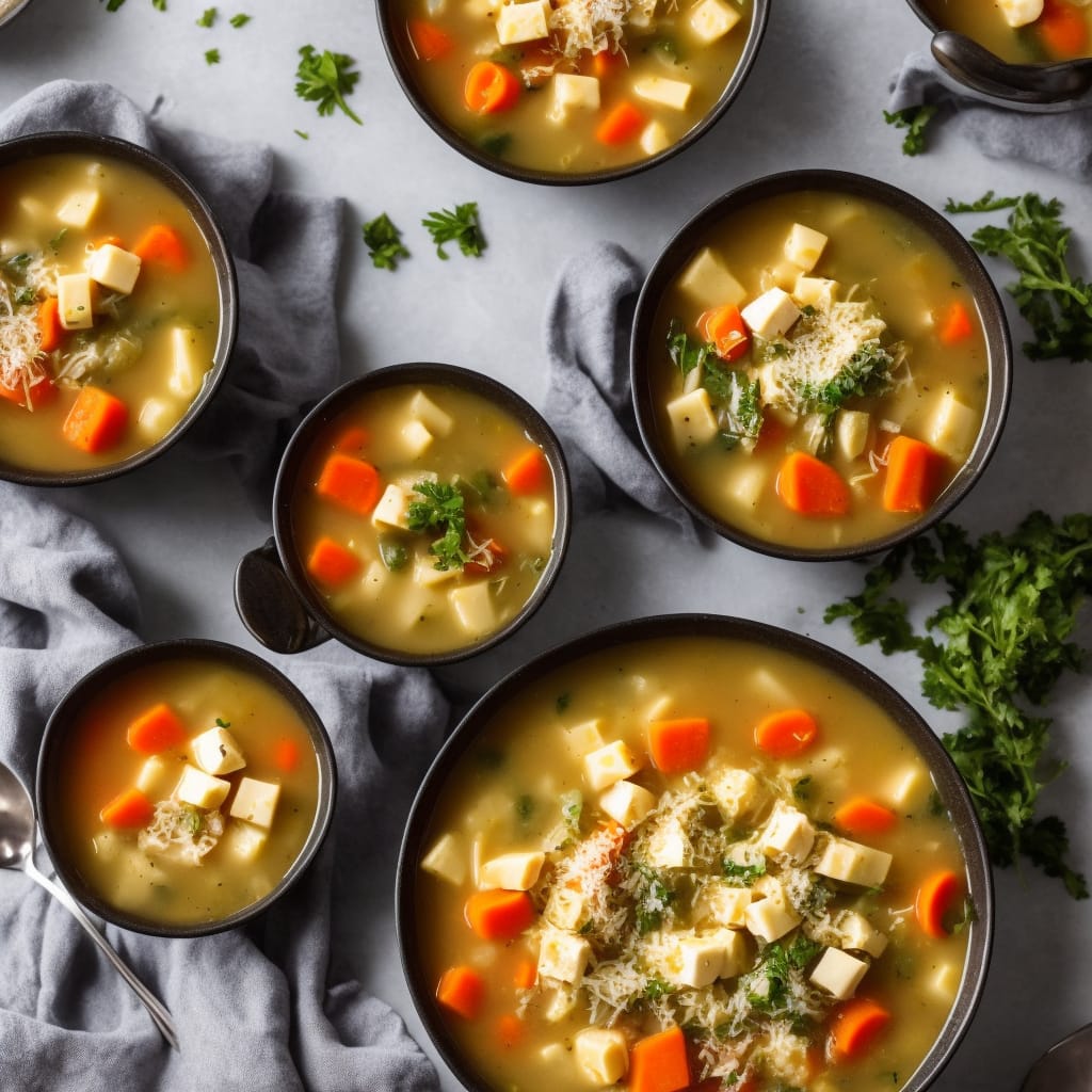 Gruyère & Vegetable Soup