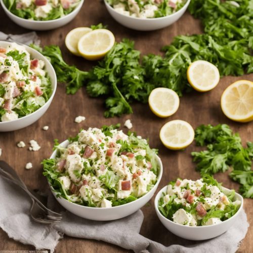 Ham & Horseradish Salad Recipe