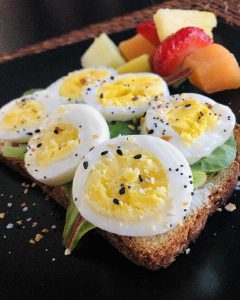 Hard-Boiled Egg Sandwich