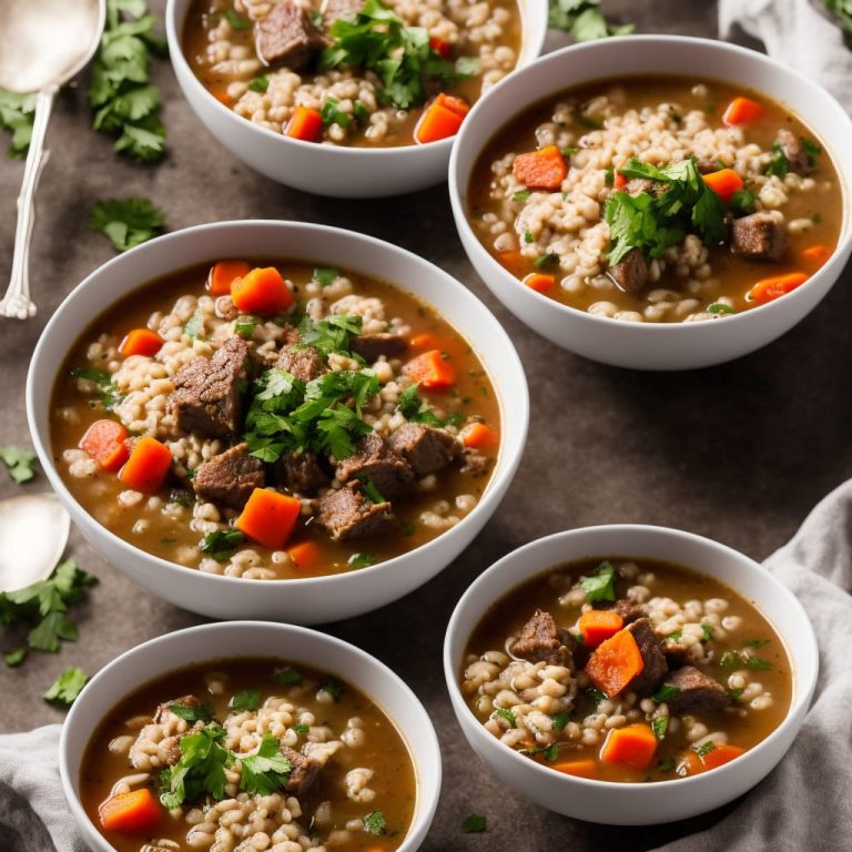 Bean And Barley Soup With Ham Recipe