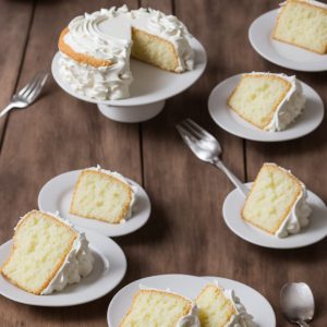 Heavenly White Cake