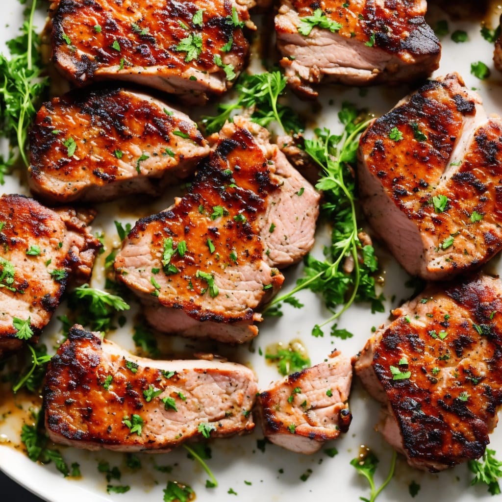 Herb-Brined Pork Chops