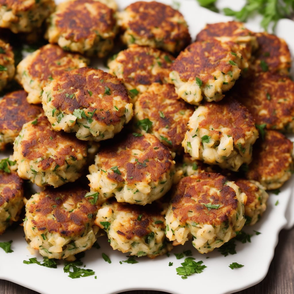 Herbed Jersey Royal Crab Cakes