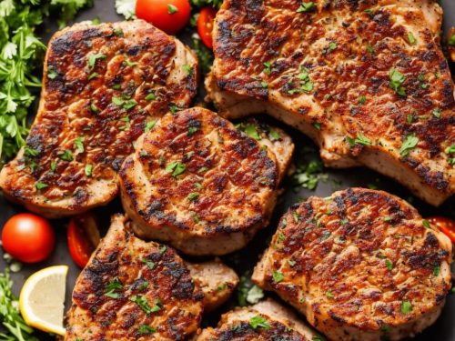 Herbed Pork Chops with Homemade Rub