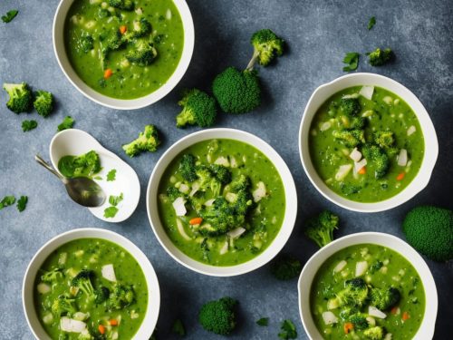 Herby Broccoli & Pea Soup