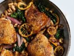 Herby Lemon Chicken with Tuscan Beans