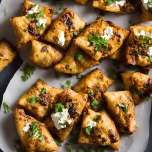 Herby Paneer Parcels