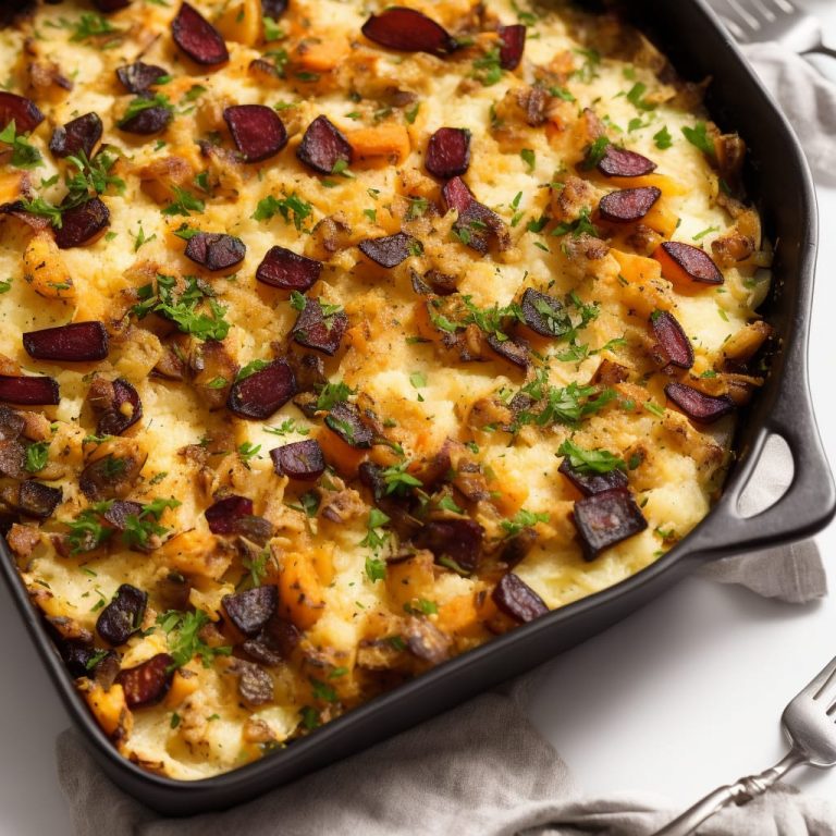 Herby Root Vegetable Gratin Recipe