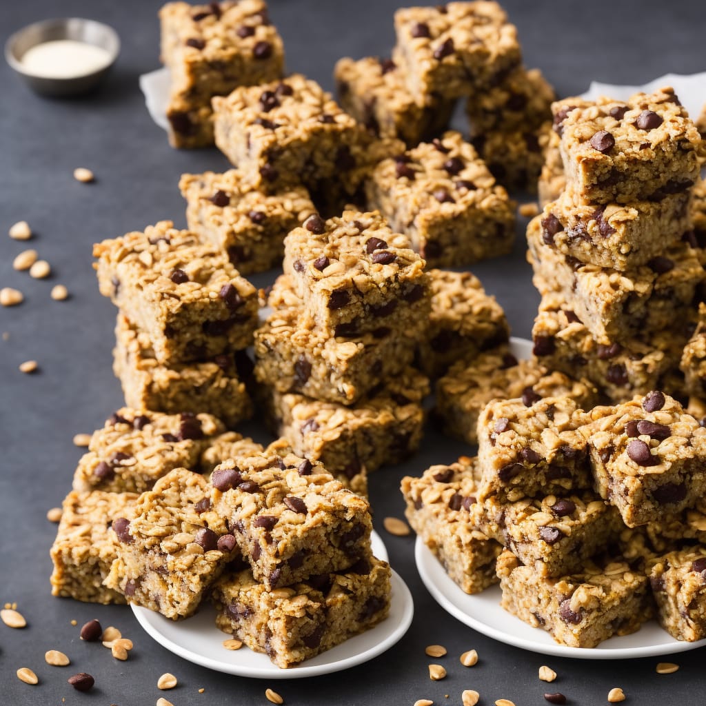 HighFiber, HighProtein Breakfast Bars Recipe