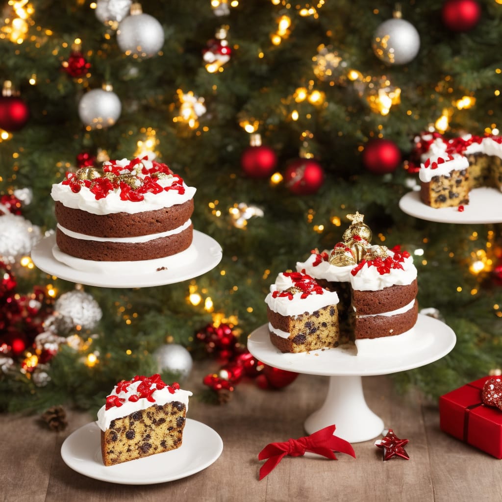 Buy Merry Christmas Photo Cake-Santa Squad Christmas Cake