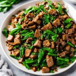 Hoisin Pork with Garlic & Ginger Greens Recipe-image