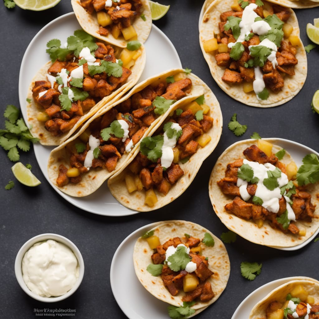 Home-style Tacos al Pastor (Chile and Pineapple Pork Tacos)