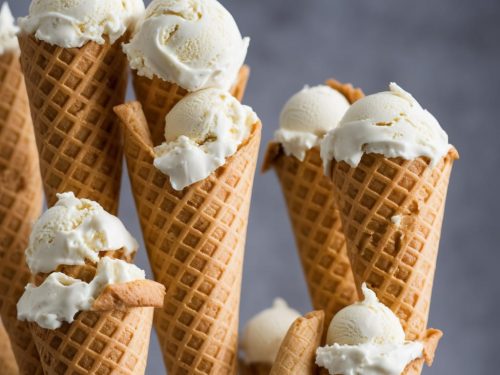Homemade Ice Cream Cones
