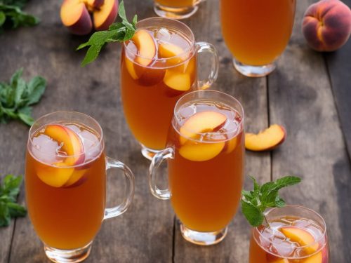 Homemade Peach Tea Recipe