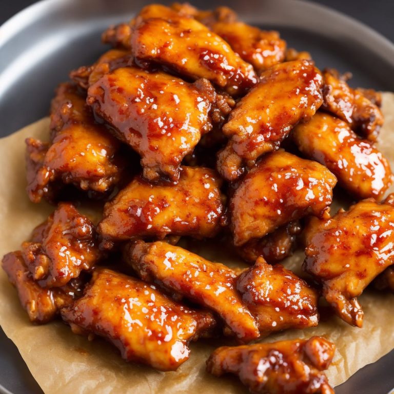 Honey Chipotle Wing Sauce Glaze Recipe