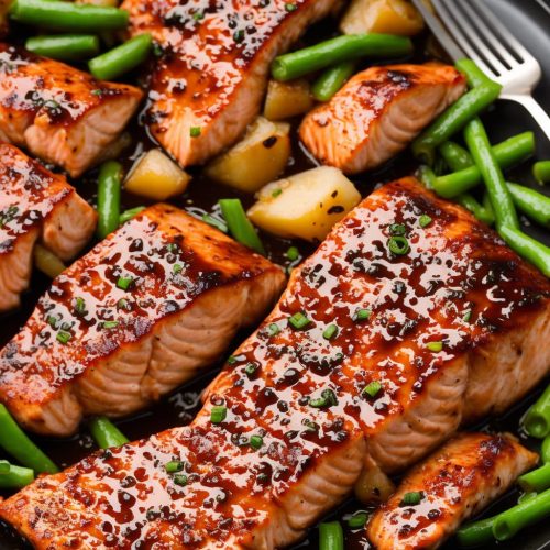 Honey Garlic Glazed Salmon Recipe | Recipes.net