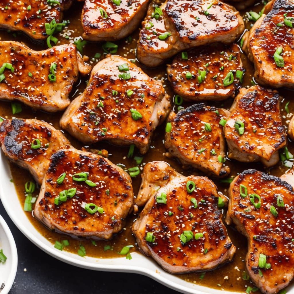 Honey-Garlic Pork Chops