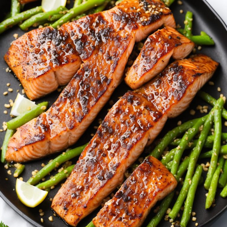 HoneyGinger Grilled Salmon Recipe