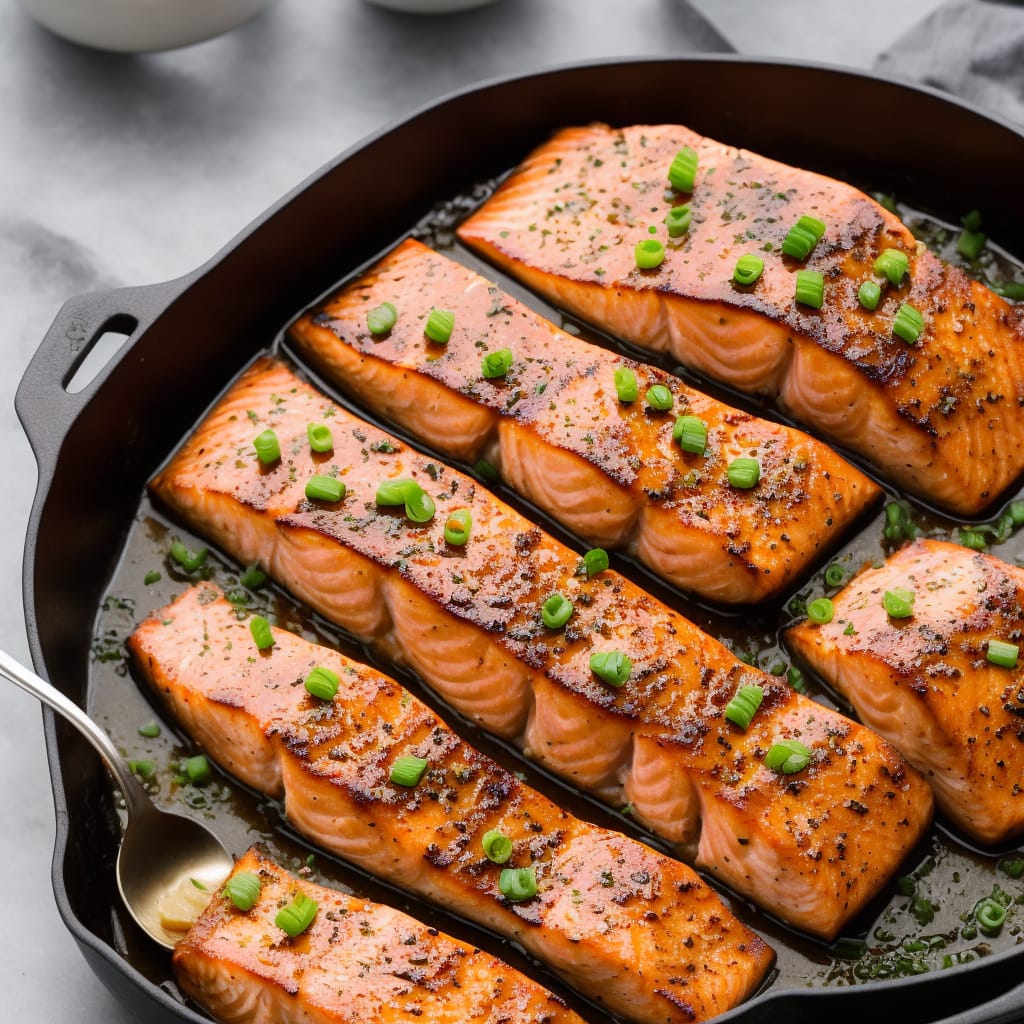 Honey-Glazed Baked Salmon