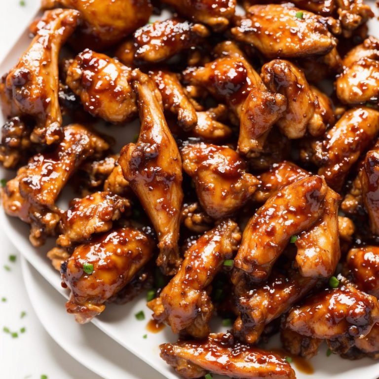 HoneyGlazed Chicken Wings Recipe