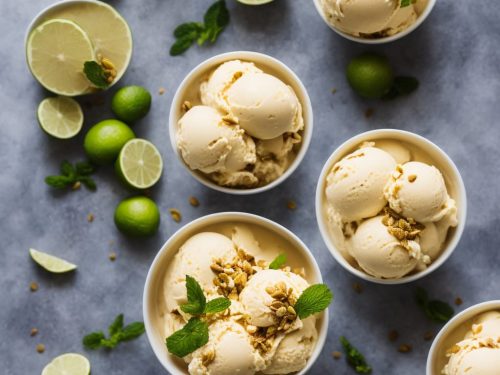 Honey & Lime Ice Cream