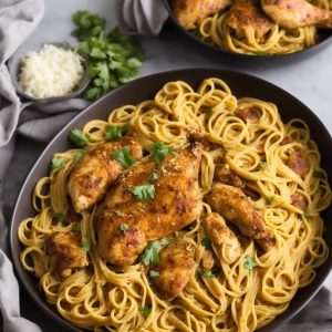 Honey-Mustard Chicken Pasta