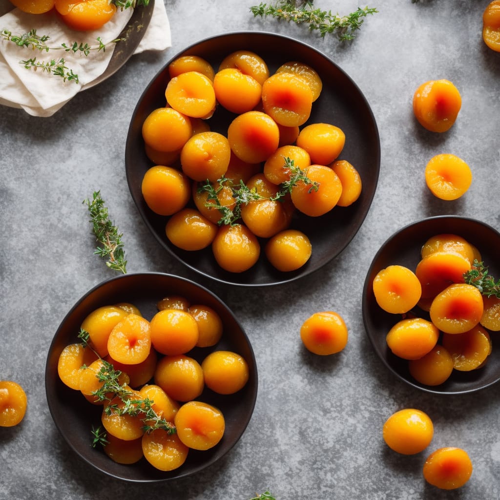 Honeyed Apricots with Thyme