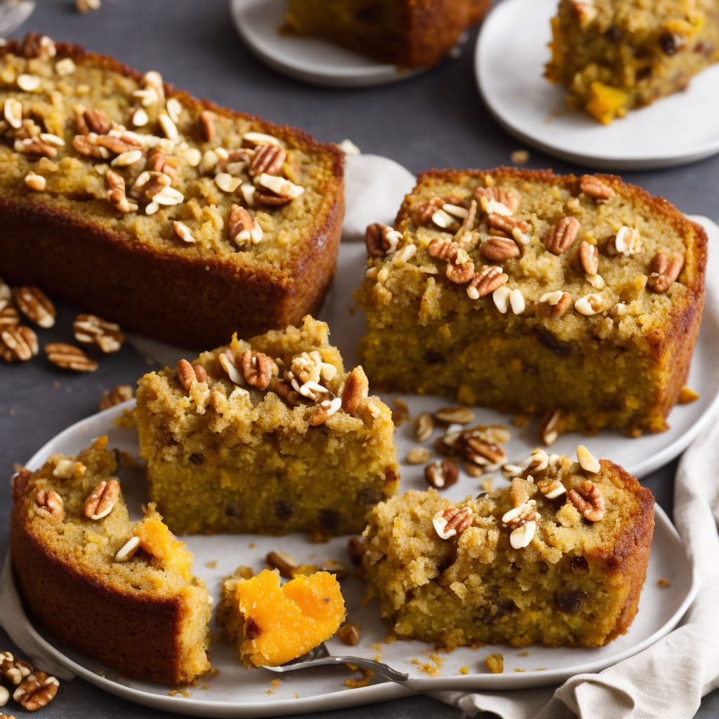 Honeyed Squash & Nut Roast Cake