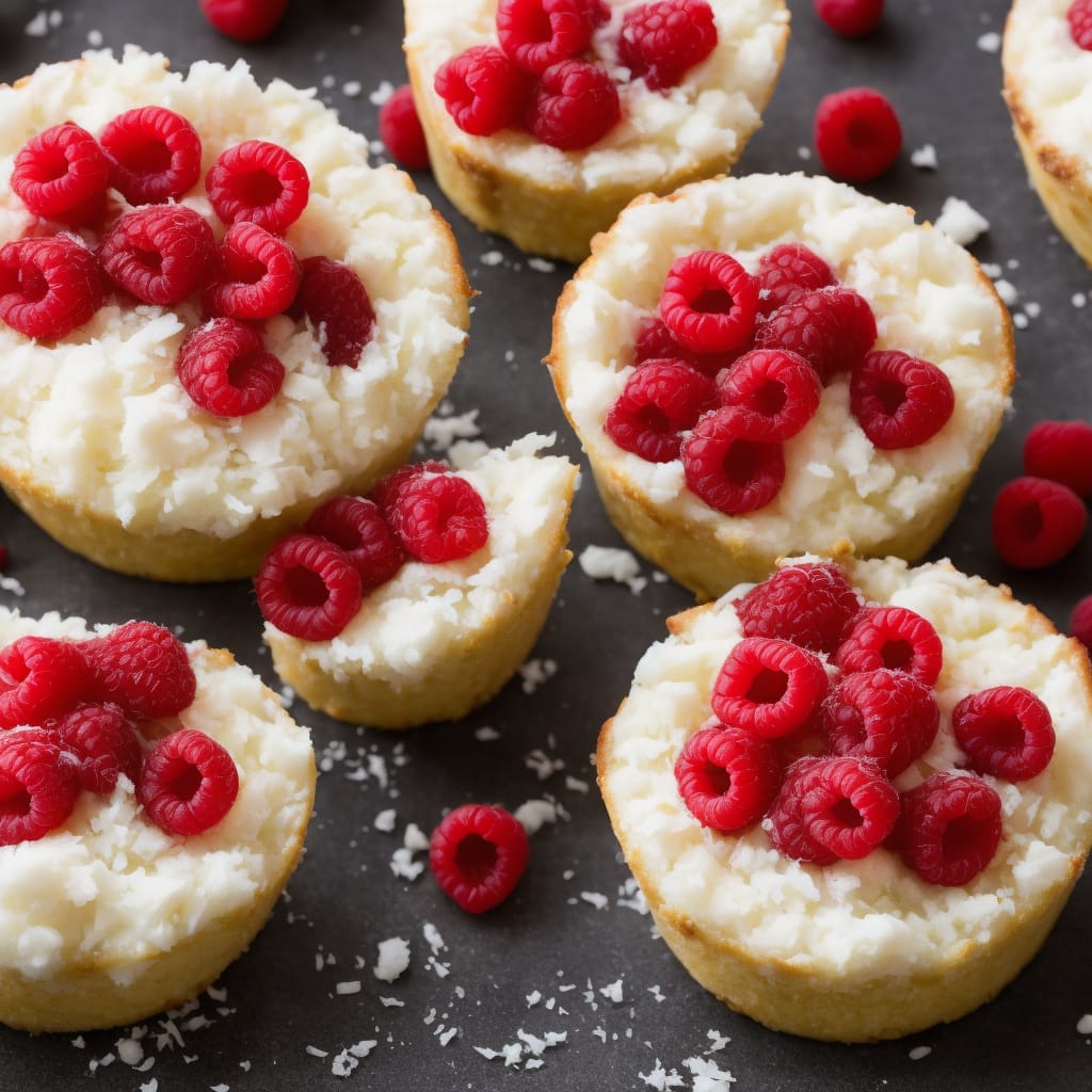 Hot Coconut & Raspberry Puds