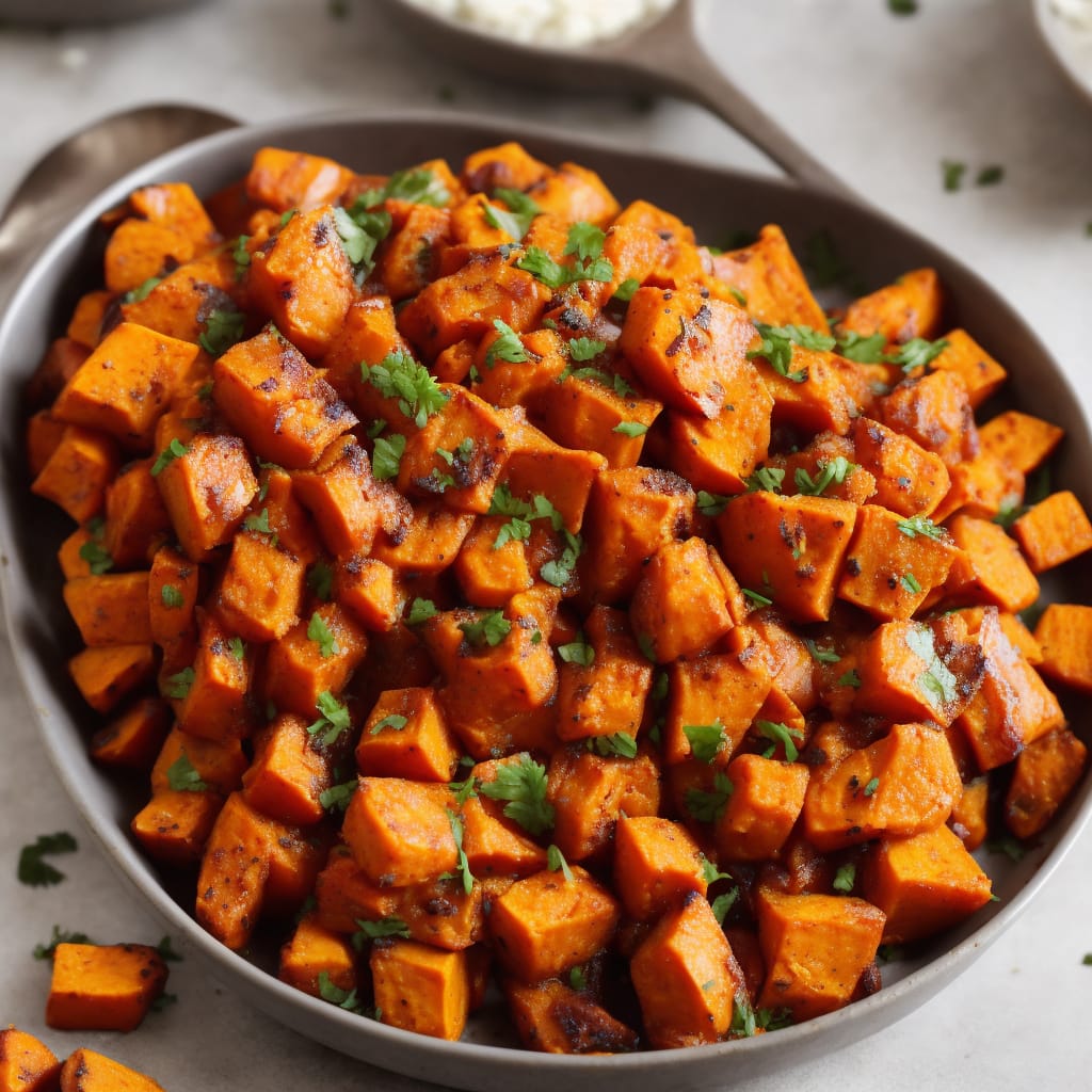 Hot & Spicy Sweet Potatoes